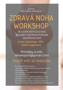 Zdravá noha workshop Ostrava