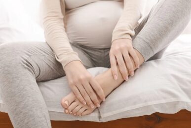 bolest nohou v těhotenství
